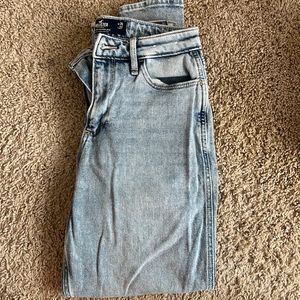 Hollister straight leg denim jeans